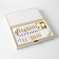 Complete luxury makeup tool kit with all brushes sponge and remover pads in premium gift box